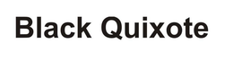 BLACK QUIXOTE trademark