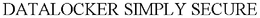 DATALOCKER SIMPLY SECURE trademark