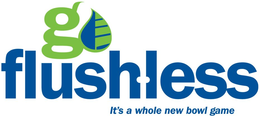 GO FLUSHLESS IT'S A WHOLE NEW BOWL GAME trademark