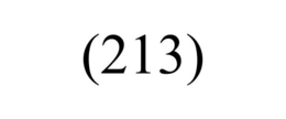 (213) trademark