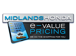 MIDLANDS HONDA E-VALUE PRICING WE DO THE SHOPPING FOR YOU POSITION $16K $15K $14K $13K $12K trademark