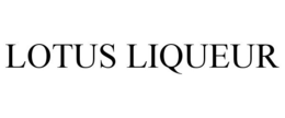LOTUS LIQUEUR trademark