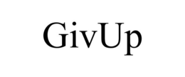 GIVUP trademark