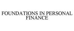 FOUNDATIONS IN PERSONAL FINANCE trademark