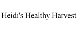 HEIDI'S HEALTHY HARVEST trademark