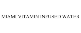 MIAMI VITAMIN INFUSED WATER trademark