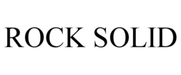 ROCK SOLID trademark