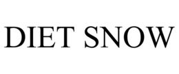 DIET SNOW trademark