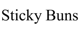 STICKY BUNS trademark
