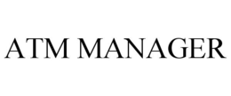 ATM MANAGER trademark