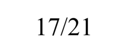 17/21 trademark