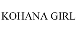 KOHANA GIRL trademark