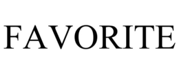 FAVORITE trademark