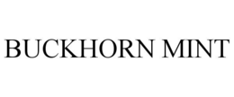 BUCKHORN MINT trademark