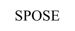 SPOSE trademark