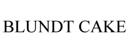 BLUNDT CAKE trademark