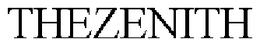 THEZENITH trademark