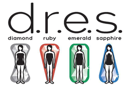 D.R.E.S. DIAMOND RUBY EMERALD SAPPHIRE trademark