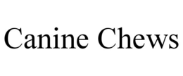 CANINE CHEWS trademark