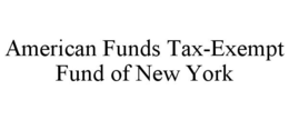 AMERICAN FUNDS TAX-EXEMPT FUND OF NEW YORK trademark