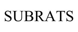 SUBRATS trademark