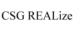 CSG REALIZE trademark