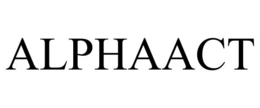 ALPHAACT trademark