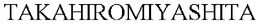 TAKAHIROMIYASHITA trademark