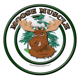 MOOSE MUSCLE MOOSE INTEGRATED GRAPHICS, LLC trademark