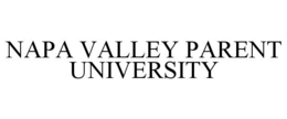 NAPA VALLEY PARENT UNIVERSITY trademark