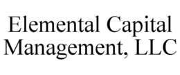 ELEMENTAL CAPITAL MANAGEMENT, LLC trademark