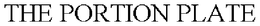 THE PORTION PLATE trademark