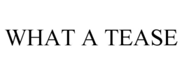 WHAT A TEASE trademark