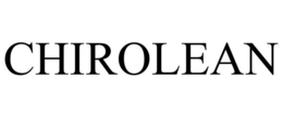 CHIROLEAN trademark