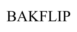 BAKFLIP trademark