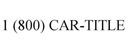 1 (800) CAR-TITLE trademark