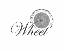 WHEEL WOMEN HELPING EDUCATE EVERY LADY trademark