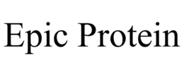 EPIC PROTEIN trademark