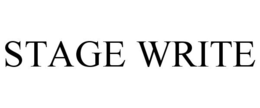 STAGE WRITE trademark