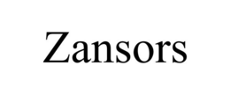 ZANSORS trademark