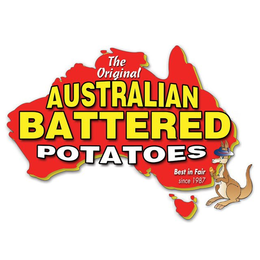 THE ORIGINAL AUSTRALIAN BATTERED POTATOES BEST IN FAIR SINCE 1987 trademark