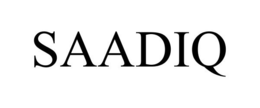 SAADIQ trademark