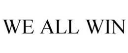 WE ALL WIN trademark
