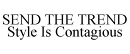 SEND THE TREND STYLE IS CONTAGIOUS trademark