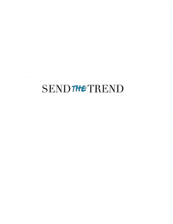 SEND THE TREND trademark