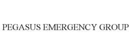 PEGASUS EMERGENCY GROUP trademark