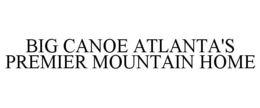 BIG CANOE ATLANTA'S PREMIER MOUNTAIN HOME trademark
