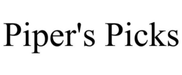 PIPER'S PICKS trademark