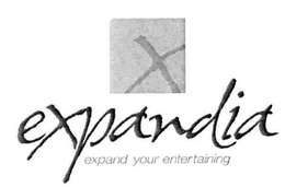 X EXPANDIA EXPAND YOUR ENTERTAINING trademark