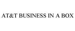 AT&T BUSINESS IN A BOX trademark